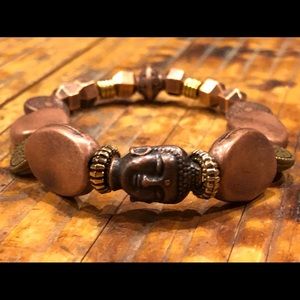 Bronze Buddha Bracelet